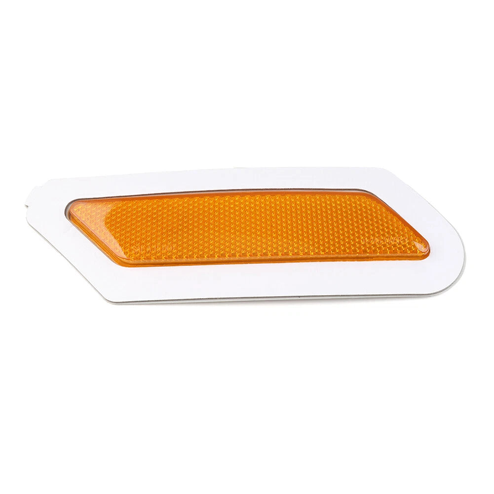 Front Bumper Reflector Indicator Turn Signal Light Yellow For Audi Q5 SQ5 18-20