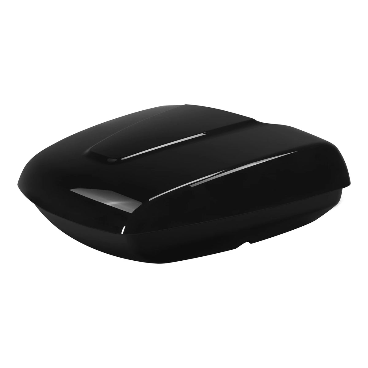Vivid Black Low Profile Trunk For Indian Chieftain Limited Dark Horse 16-25