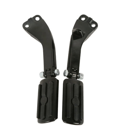 Rear Passenger Foot Peg Pedal Mount Bracket For Harley Dyna Low Rider Wide Glide