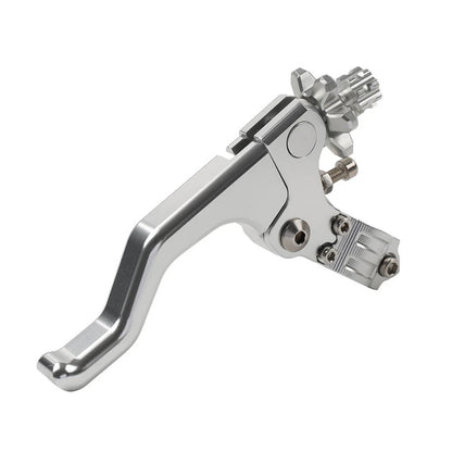 Stunt Clutch Lever Performance Cable Pull 7/8 1 Finger Universal Motor Silver