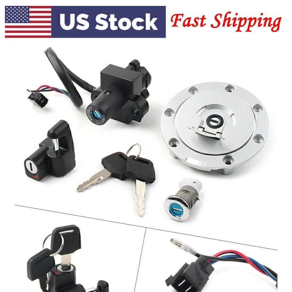 Ignition Switch Fuel Gas Cap Lock Key Set Fit Honda CB400 92-98 CB1 89-91 VT250