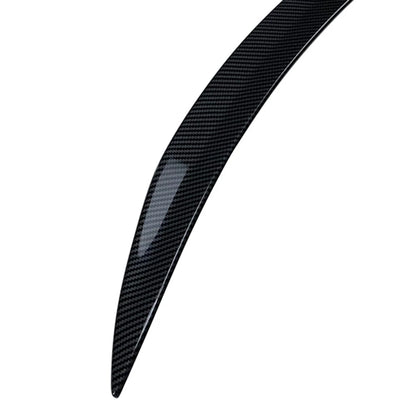 Rear Trunk Lip Spoiler For Mercedes Benz CLS Class C257 19-22 Carbon Fiber Black