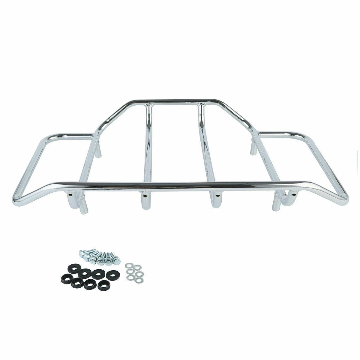 Razor Trunk Mount Rack Base Plate Pad Fit For Harley Sport Glide FLSB 2018-Up 19