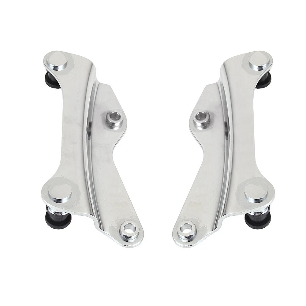 Chrome 4 Point Docking Hardware Kit For Harley Touring Models 2014-2021 52300353