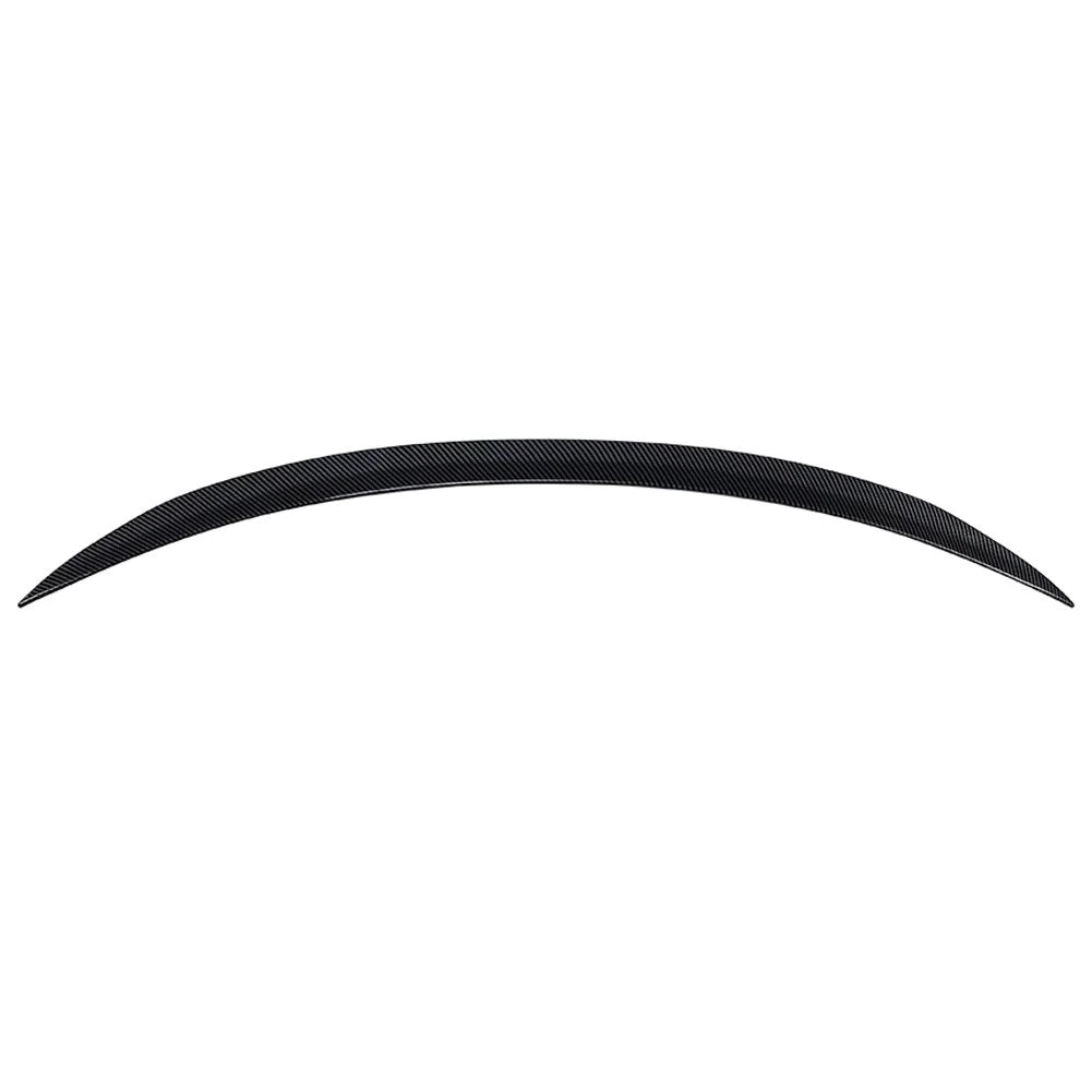Rear Trunk Lip Spoiler For Mercedes Benz CLS Class C257 19-22 Carbon Fiber Black