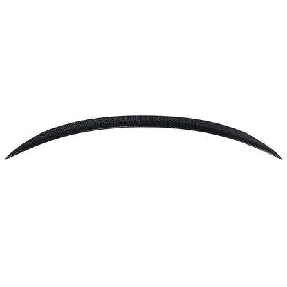 Rear Trunk Lip Spoiler For Mercedes Benz CLS Class C257 19-22 Carbon Fiber Black