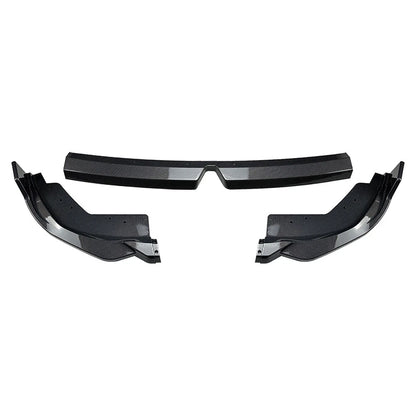 Front Bumper Lip Spoiler Carbon For BMW 3 Series G20 LCI M Sport 320i 325i 2023+