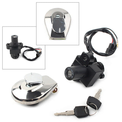 Ignition Switch+Gas Cap Cover Lock&Keys Fit Honda JADE250 CBX750 CB250 1984-2001