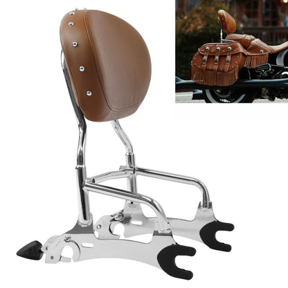 12" Sissy Bar Backrest Fit For Indian Chief Dark Horse 2016-2018 Classic 14-2018