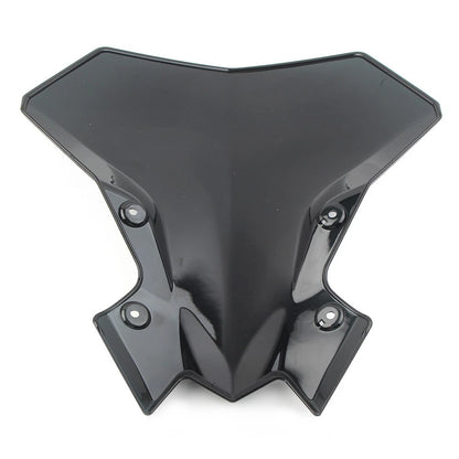 Windshield Windscreen Visor Deflector Cover For Kawasaki Z900 Z650 2020-23 Black
