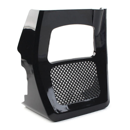 Fairing Front Spoilers Radiator Chin Cover Set For Harley Road Street Glide 17+