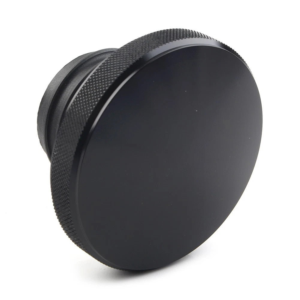 Vented Gas Cap Fuel Tank Cover For Harley Dyna Road King Heritage Softail Black