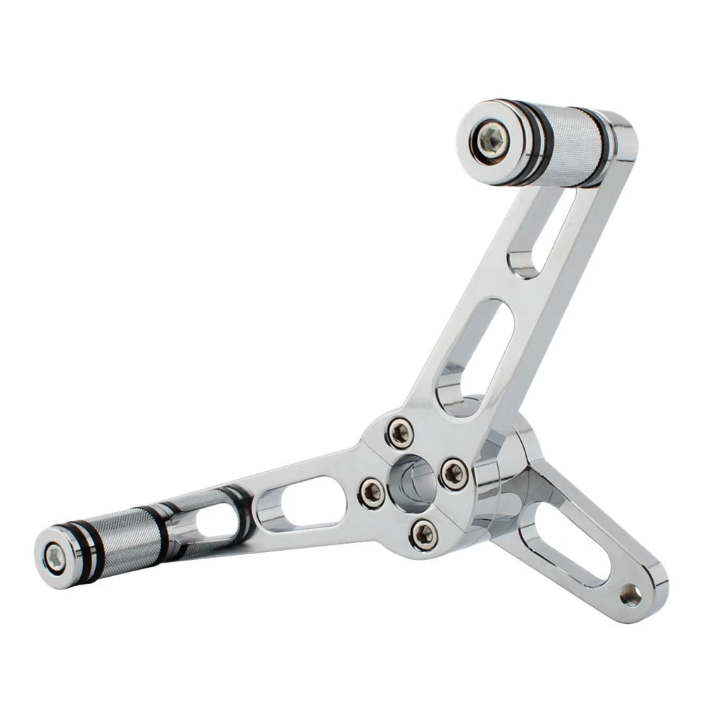 Front Foot Pegs Heel Toe Shifter Lever For Harley Sportster XL883 1200 Iron883 A