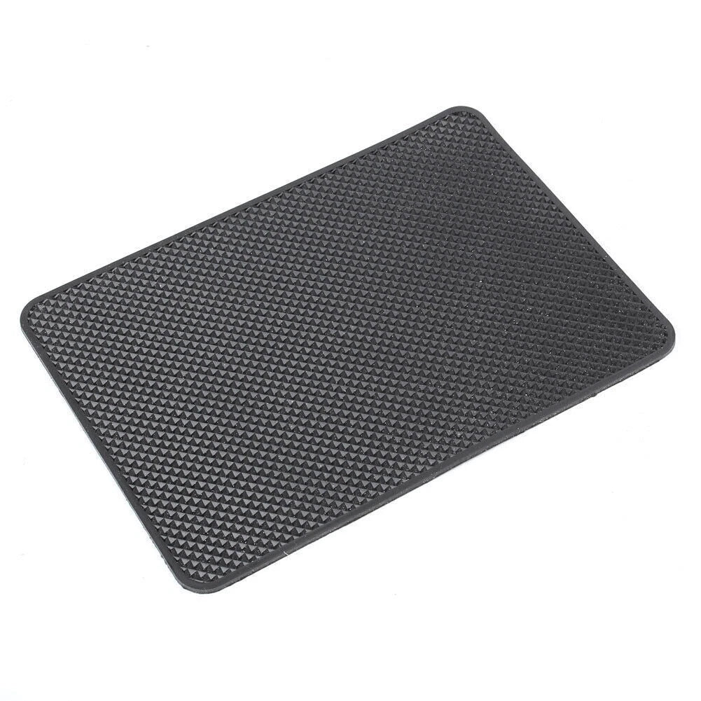 Non-Slip Dashboard Mat Anti-Slip Sticky Pad Cell Phone Coin GPS PDA Holder Black