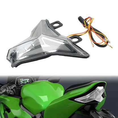 Integrated Tail Light Turn Signal For Kawasaki ZX6R ZX10R Ninj400 Z400 2019-2023