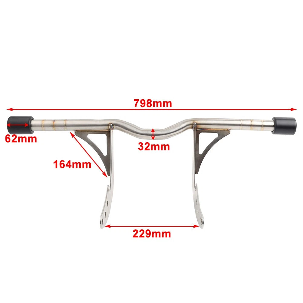Highway Engine Guard Crash Bar Protector For Harley Low Rider FXLR  2018-20 BLK