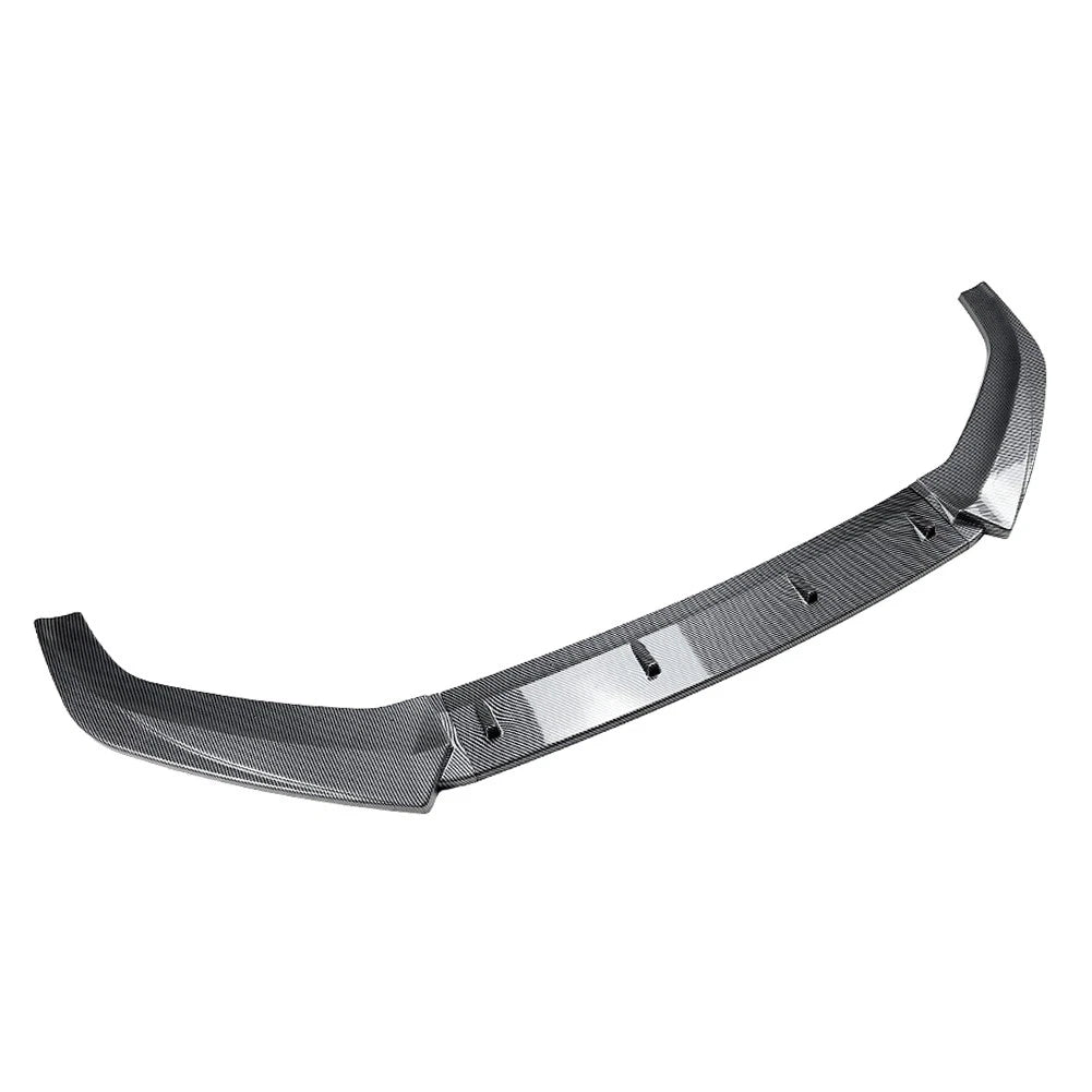 Carbon Fiber Black Front Bumper Lip Splitter Spoiler For Audi A5 S5 F5 2017-2020