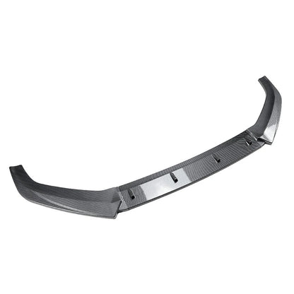Carbon Fiber Black Front Bumper Lip Splitter Spoiler For Audi A5 S5 F5 2017-2020