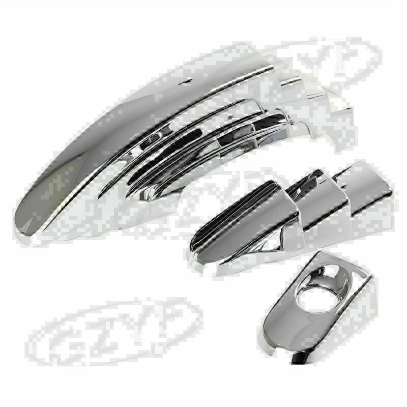 Exterior Door Handle Bar Deco Trim Chrome Fit Ford Escape Kuga 2013-2017 Auto