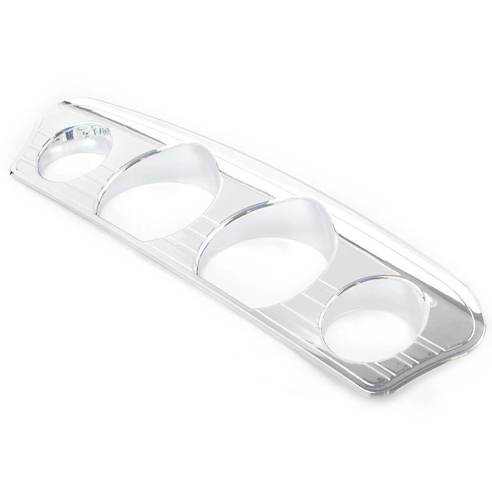 Tri Line Gauge Trim Cover for Harley Touring Electra Street Glide Ultra 2014-23
