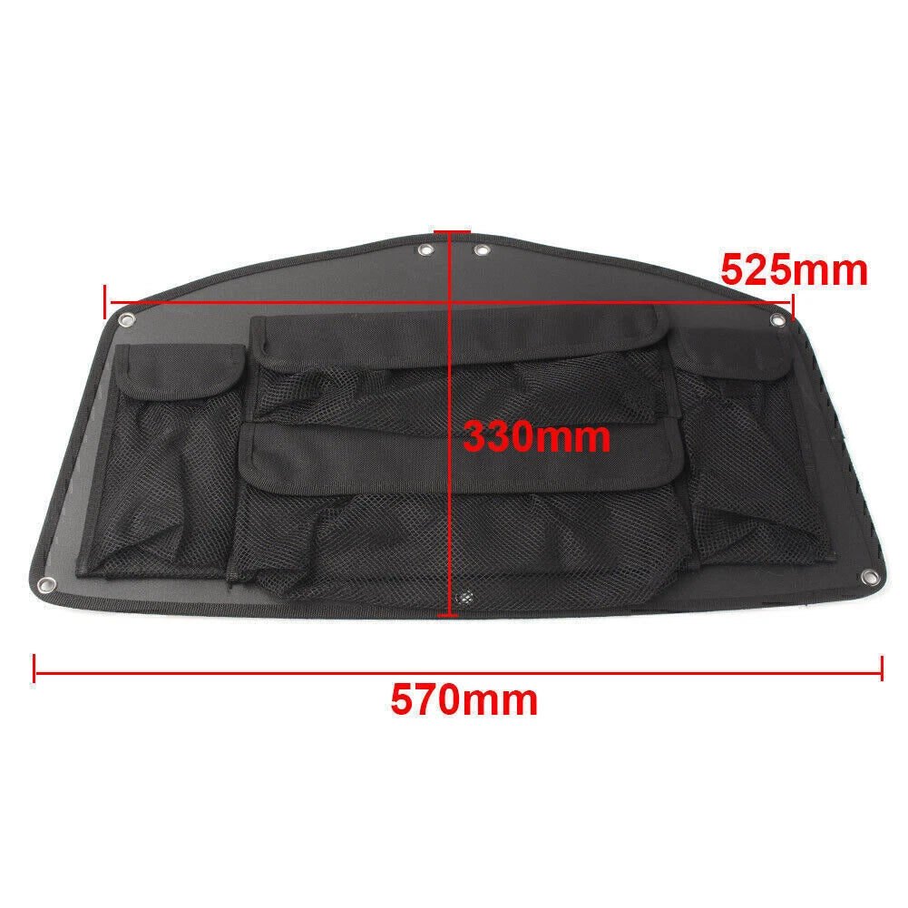 Trunk Lid Organizer Bag Pouch Fit For Honda Goldwing GL1800 2001-2007 Black USA