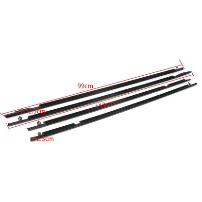 Car Window Trim Moulding Weatherstrip Seal Belt For Honda Civic 2006-2011 2007