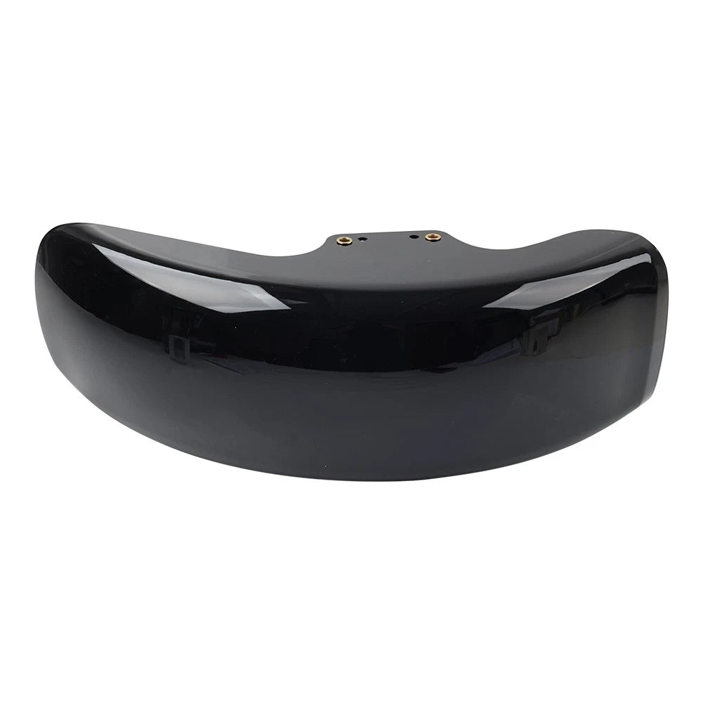 Vivid Black Front Mudguard Cover Fit for Harley-Davidson Softail Fat Boy 2018-24