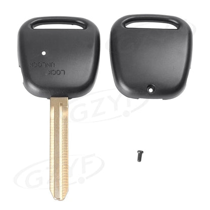 Remote Key Shell Case Fob Side 1 Button For Toyota Uncut TOY43 Blade