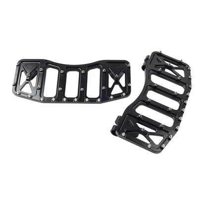 2pcs Front Foot Pedal For Harley Touring 86+ Softail FL 86-17 Dyna FLD 2012-16