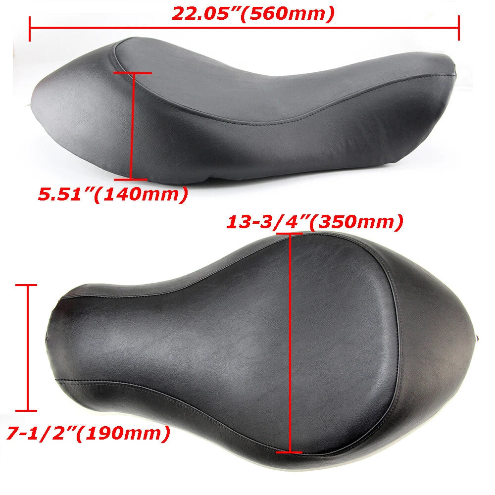Driver Rider Solo Seat For Harley Sportster 1200 883 48 72 Iron Custom 2004-2015