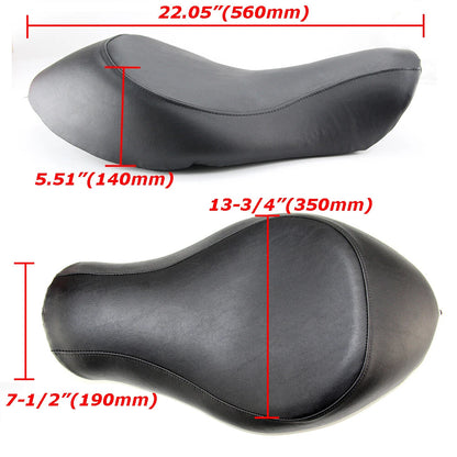 Driver Rider Solo Seat For Harley Sportster 1200 883 48 72 Iron Custom 2004-2015