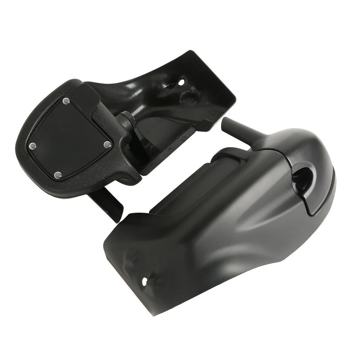 Matte Black Lower Vented Leg Fairings Glove Box For Harley Touring Models Glide