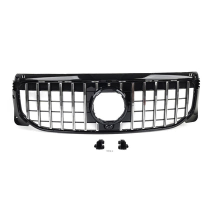 GTR Style Front Bumper Hood Grille Fit Benz GLB Class W247 X247 GLB250 2019-2022