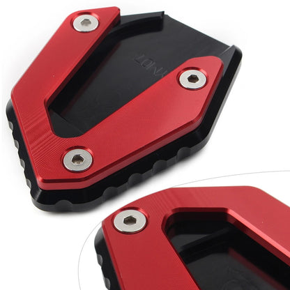 Kickstand Side Stand Enlarger Foot Plate Fit For Yamaha MT 07 FZ 07 2014-21 Red