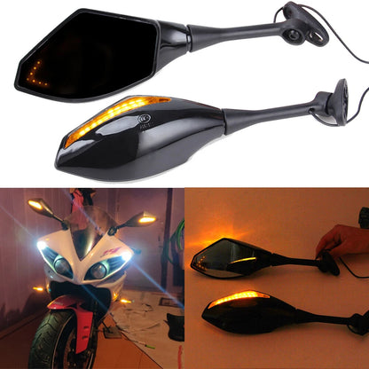 Led Mirrors For Honda CBR250R CBR300R CBR500R CBR600RR CBR1000RR 2014 2015 2016