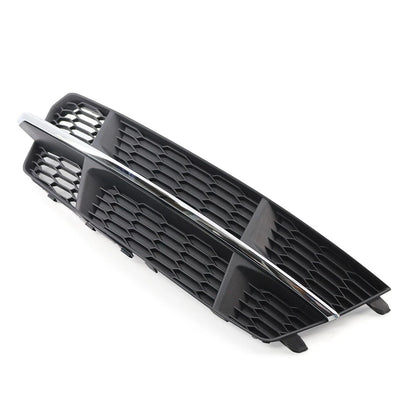 Black Chrome Front Right Bumper Lower Side Grille For Audi A6 C7 2014-18 Right