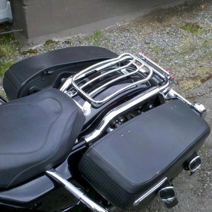 Fender Solo Seat Luggage Rack For Harley Touring Electra Road Glide 1998-2008 US
