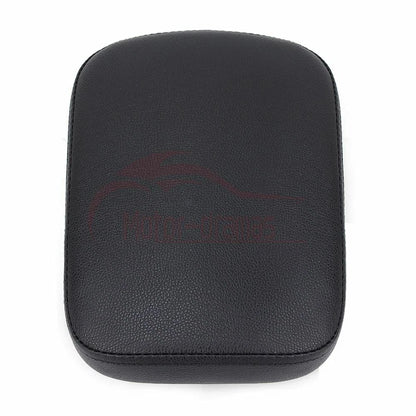 Motorcycle Rear Fender Passenger Pillion Pad Seat 6 Suction Cups For Harley Dyna