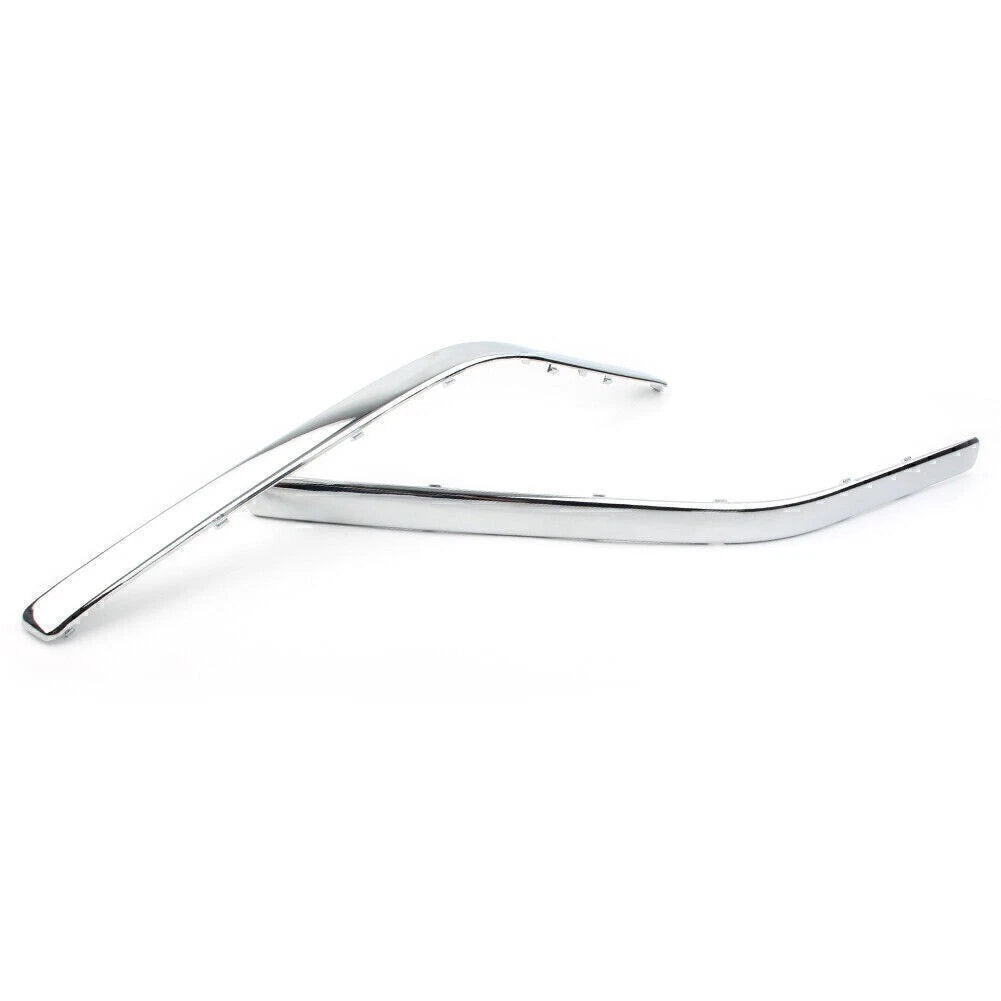 Front Side Fairing Cowl Edge Molding Trim Fit Honda GL1800 2001-2006 Chrome ABS