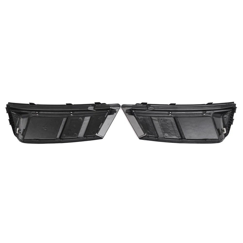 Front Bumper Lower Grill Fog Light Grille For Audi A4 B9 2016-2018