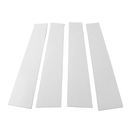 4 Pcs Bright Black Car Window Pillar Posts Door Trims For Dodge Ram 1500 2009-18