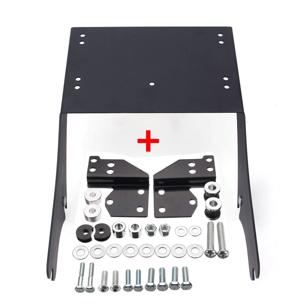 Pack Trunk Mount Rack w/ Docking Kit For Harley Tour Pak Touring Road King 97-08