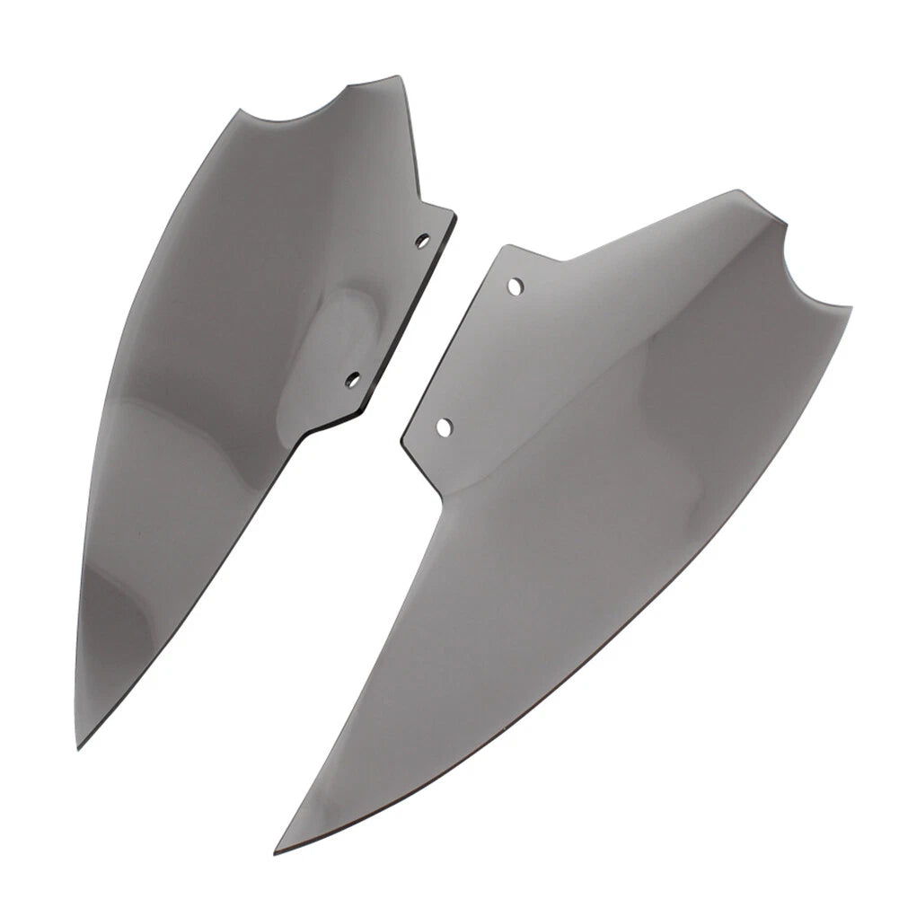 Side Windshield Windscreen Wind Deflector For BMW R18 B Bagger Smoke Motor