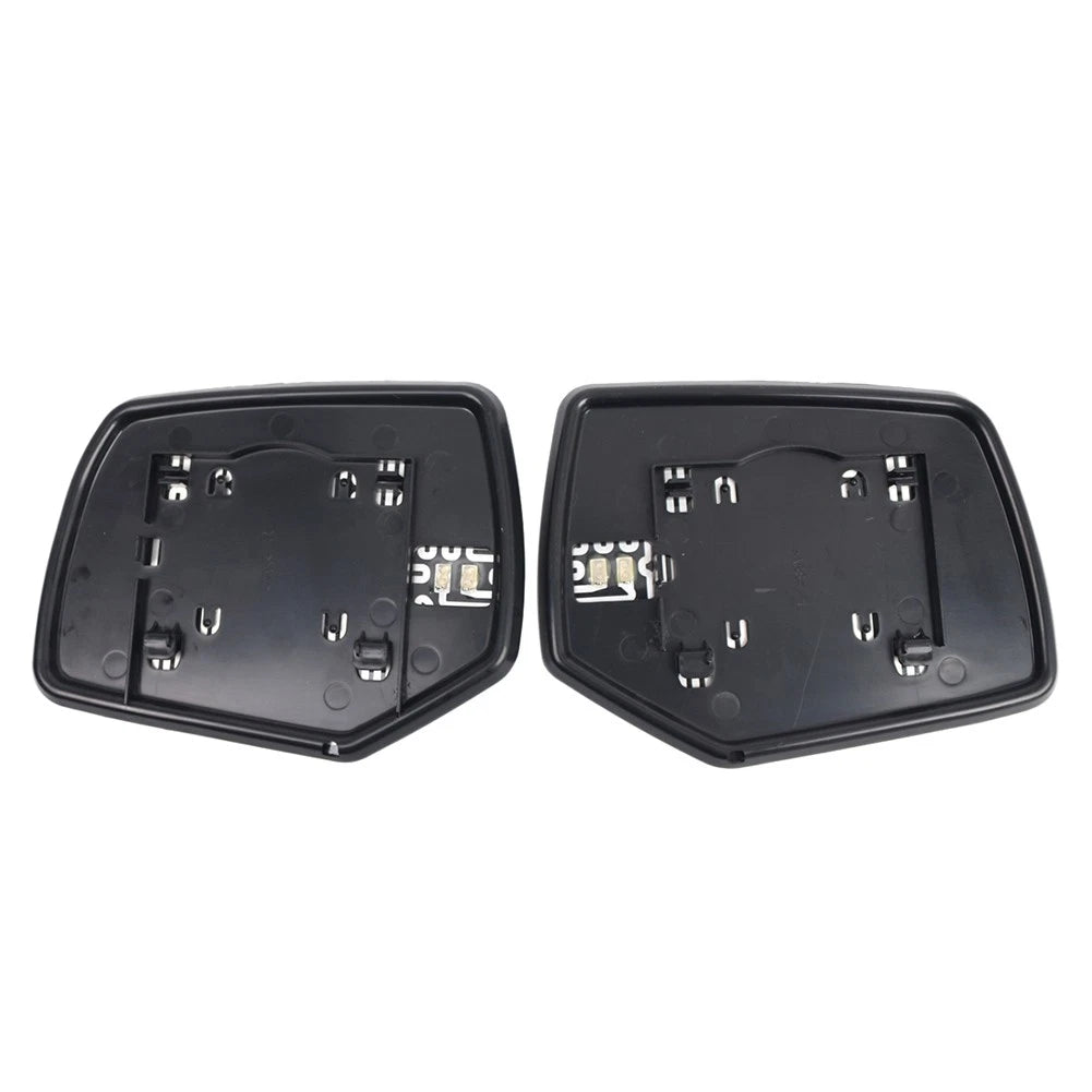 1 Pair Side Mirror Glass With Heated For Ford Escape 2008-2012