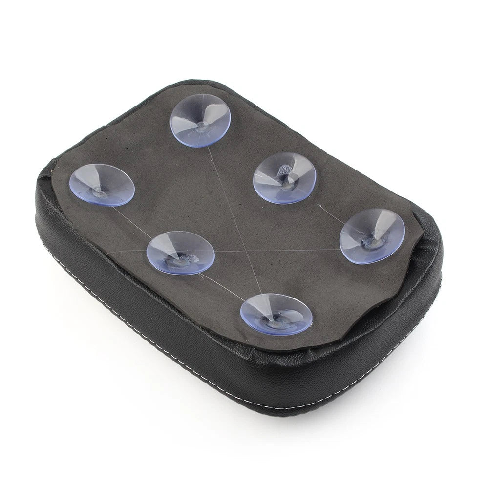 Passenger Seat Pillion Pad 6/8 Suction Cup for Harley Dyna Sportster Bobber