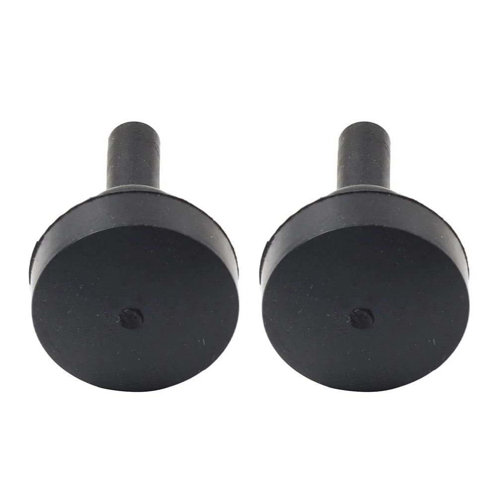 2x Rubber Kickstand Bumper for Harley 07-23 Touring Electra Glide Road King FLHR