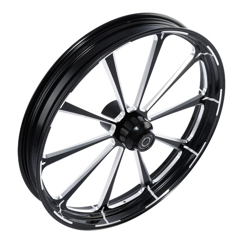 30" Front Wheel Rim Hub Single Disc &Fender For Harley Electra Glide 2008-25 ABS