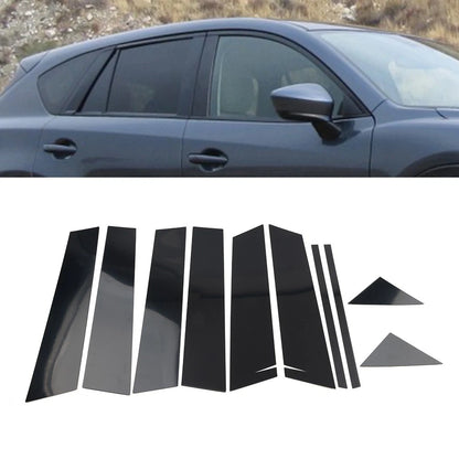 Pillar Post Set Door Window Cover Trim Kit For Mazda CX-5 2012-2016