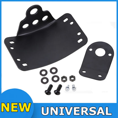 Side Mount License Plate Bracket Motorcycle Tail Light Holder For Harley Bobber