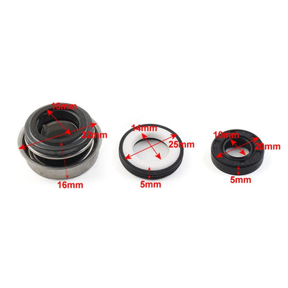 Water Pump Oil Seal 250cc CF250 CN250 CH250 For CFMoto ATV Quad Go Kart Rubber